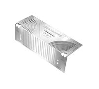 Angoli & Strumento di marcatura in acciaio inox Scriber Marcatura Righello Strumento di disegno parallelo per la lavorazione dei metalli Saldatura Costruzione Righello