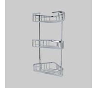 Portaoggetti Doccia Gedy angolato 615x172x172mm Cromo