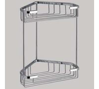 ANGOLIERA DOCCIA KANSAS 2 RIPIANI Ottone-Acciaio Angoliere Filo