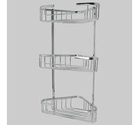 ANGOLIERA DOCCIA MISSURI 3 RIPIANI Ottone-Acciaio Angoliere Filo