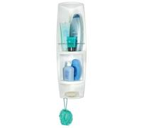 ANGOLIERA PER DOCCIA MODELLO AIRONE BIANCA cm 16x16x h 70 Accessori Bagno Imma