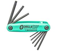 Angolo chiave Torx pieghevole multidock T 9 - T 40, 8-pezzi