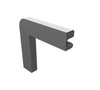 Angolo Clip Ricambio per Gabbia Ferplast Casita Barn - Stampato 3D L326