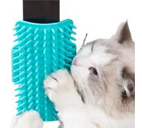 Angolo dei Massaggi per Gatti,Pettine per Massaggio Angolo Parete per Gatto,Self Grooming Pettine,Massaggio Pettine Giocattoli,Morbido Auto Toelettatore per Gatti,Spazzola per Angolo Massaggi Parete