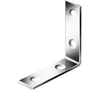 Angolo della sedia zincato, larghezza: 18 mm, lunghezza: 60 mm, VPE: 100