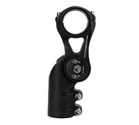 Angolo dello stelo della bici Riser regolabile in altezza 31,8x75 mm Stelo da montagna Parti di ciclismo per bicicletta