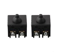 Angolo di 4 pollici per lucidatrice Plastica di lunga durata 2 pezzi di ricambio smerigliatrice pulsante interruttore smerigliatrice per 100 mm più varie costruzioni compatibili con spinta angolare in