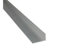 Angolo di alluminio argento anodizzato 1 - 2 m, profilo a L, profilo in alluminio, profilo angolare