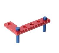 Angolo di posizionamento centrale, quadratura e centri di marcatura - Square Center Marking Finder Scribe Tool - Strumento quadrato per vari progetti di lavorazione del legno