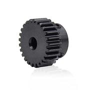 angolo di trasmissione 1 Pz 1 Modulo Ingranaggio cilindrico 15 Denti A 18 Denti Motore in metallo Pignone 4mm 6.35mm 10mm Bore 1M 15T Trasmissione ad ingranaggi albero motore ( Color : 10mm bore , Siz