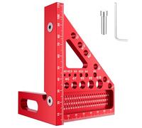 Angolo di troncatura 3D, multifunzione, per lavorazione del legno, 22,5°-90°, strumento di misurazione ad alta precisione, angolo di falegname, ingegnere