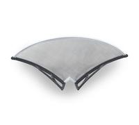 Angolo Esterno Pensilina Tettoia In Policarbonato Alveolare Tosini Serie E 60 cm