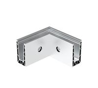 Angolo Interno 90° Profilo In Alluminio Connector ELOX Fissaggio Laterale