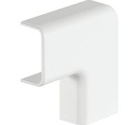 Angolo piano per canale 20x10 mm bianco Bianco