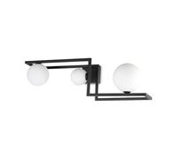 LAMPADA DA SOFFITTO ANGOLO PL3 NERO