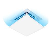 Angolo Regolabile per Ufficio Commerciale Area Pubblica Casa, Quadrato Deflettore Condizionatore d'Aria per Soffitto Centrale Aria Condizionata 30cm/60cm Panno