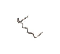 Angolo Retto a Forma di U Graffette 0.6mm 100pcs - Power-Tec 92261 Nuovo