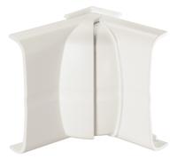 Angolo variabile interno per canale 78 mm x 22 mm a 3 vie bianco 1 pz
