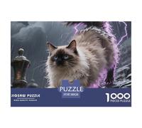 Angora turcaJigsaw Puzzle for Adults 1000pcs Age 12+ for Adults Challenge HighDifficulty Beautiful Decoration for Aduits Kids38x26cm/1000pcs