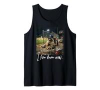 Angosciato, Vivo Qui Adesso Raccoon Baseball Funny Animal Canotta