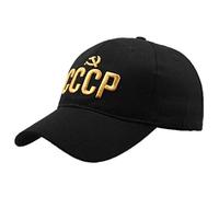 Angoter Berretto da Baseball in Cotone CCCP Sovietica Lettera Ricamato Cappello Casuale Sovietico Cappello di Sun Commemorativa Sovietica