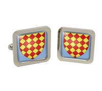 Angoumois Francia Quadrato Gemelli IN Cromo Scatola