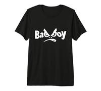 Angry Bad Boy, Cool Bad Boy Fashion Graphic Design Style Maglietta Premium