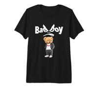 Angry Bad Boys Style, Cool Teddy Bear Bad Boy Graphic Design Maglietta Premium