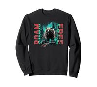 Angry Bear Grizzly Bears Wildlife Mountains Animal Felpa