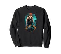 Angry Bear Grizzly Bears Wildlife Mountains Animal Felpa