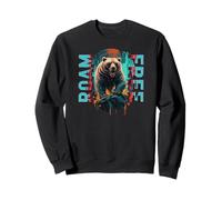 Angry Bear Grizzly Bears Wildlife Mountains Animal Felpa