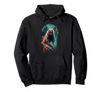 Angry Bear Grizzly Bears Wildlife Mountains Animal Felpa con Cappuccio