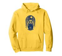 Angry Bear Grizzly Bears Wildlife Mountains Animal Felpa con Cappuccio