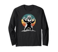 Angry Bear Grizzly Bears Wildlife Mountains Animal Maglia a Manica