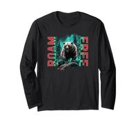Angry Bear Grizzly Bears Wildlife Mountains Animal Maglia a Manica