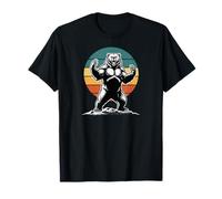 Angry Bear Grizzly Bears Wildlife Mountains Animal Maglietta