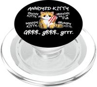 Angry Cat - Moody Annoyed Kitty - Gr Gr - Cute Cat's PopSockets PopGrip per MagSafe