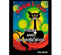 Angry Cat's Big Adventure: Fun Coloring & Puzzle Activity Book for Kids 4-8