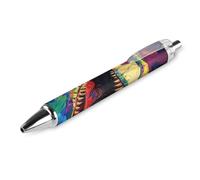 Angry Dinosaur Art Penna a sfera personalizzata Fancy Funny Ball Point Penne nere Regali 1 PZ