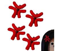 Angry Hairclip, Angry Hairpin, Fun Hair Clips for Women Girls, Creative Hair Barrettes Hair Accessories(4 pcs)