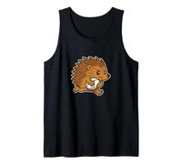 Angry Hedgehog Giocare a Rugby Canotta