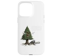 Angry Talking Tree: 'You Better Have a Good Reason' Design Custodia per iPhone 15 Pro Max