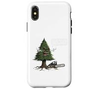 Angry Talking Tree: 'You Better Have a Good Reason' Design Custodia per iPhone X/XS