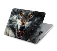 Angry Wolf Running Case Cover Custodia per MacBook Pro 14 M1-M5 A2442 A2779 A2992 A2918 A3112 A3185 A3401 A3434 A3112
