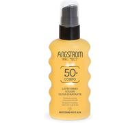 Angstrom Protect Latte Solare Spray Corpo SPF 50+, Azione Idratante e Duratura, Indicata per Pelli Sensibili, 175 ml