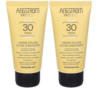Angstrom Protect Crema Solare Ultra Idratante Viso SPF30 2x50 ml