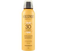 Angstrom Protect Spray Solare Trasparente, Protettivo Corpo, SPF 30, 200 ml | Formula Trasparente Invisibile, Assorbimento Rapido, Protezione Solare Alta, Idratante, Uso Corpo
