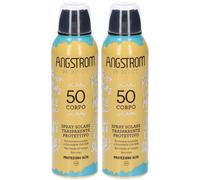 Angstrom Protect Spray Solare Trasparente Protettivo Corpo SPF50 2x200
