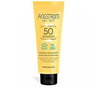 Angstrom Visible Protect Crema Solare per Bambini piccoli (SPF 50), Protezione Fotostabile UVA/UVB, Per un'Abbronzatura Ottima, Resistente all'Acqua, 125 ml