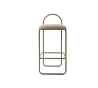 ANGUI Sgabello da Bar 82,5 cm Tortora